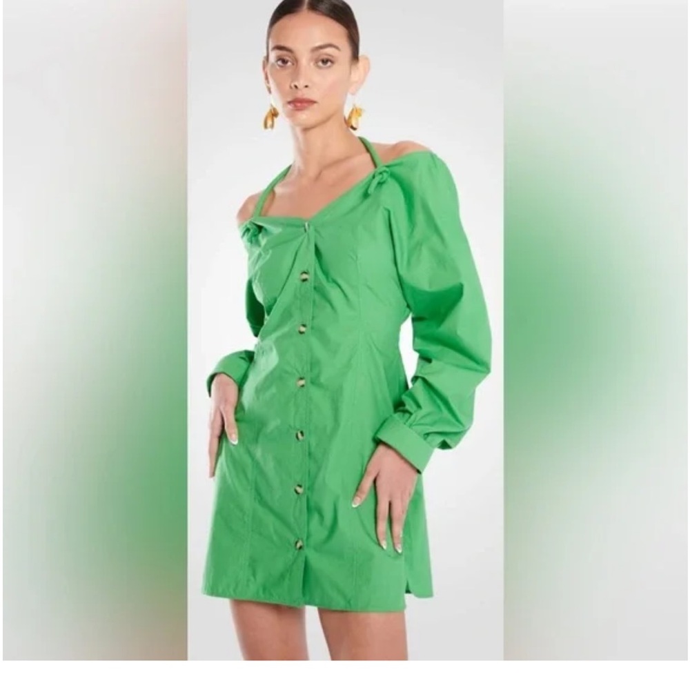 Nanushka Green Dress